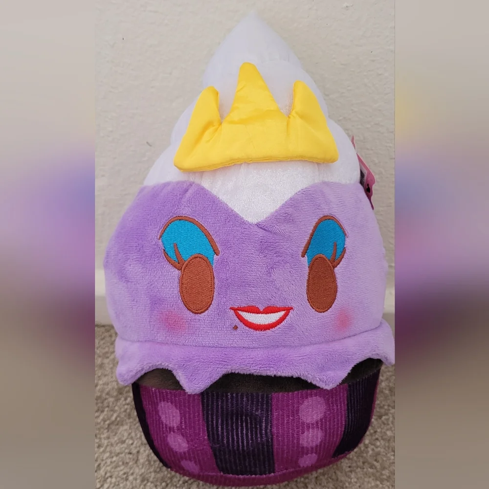 Disney Munchlings 12" Ursula Lavender Ice Cream Sundae New With Tags - Picture 1 of 6